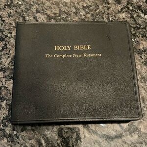Holy bible audio book co vintage